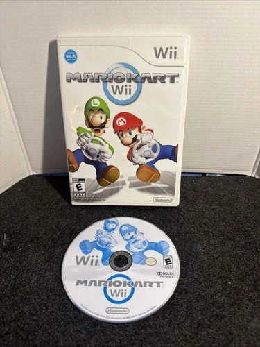 New ListingMario Kart Wii (Nintendo Wii, 2008) NO MANUAL -Tested Ships Super Fast