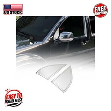 Nissan Pathfinder 2005-2012 Window Quarter Trim S.steel Gloss Silver 2 Pcs