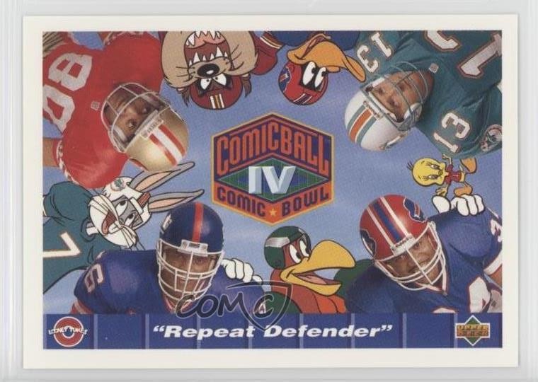 1992 Comic Ball IV Jerry Rice Lawrence Taylor Dan Marino Thurman Thomas HOF 0q3