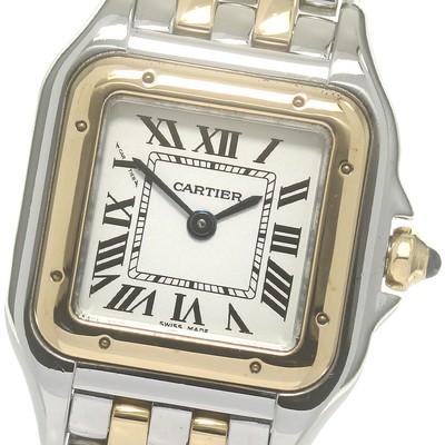 CARTIER PANTHERE SM W2PN0006 row Silver Dial Quartz Ladies