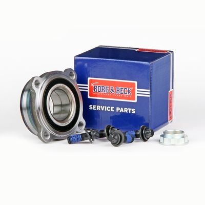 BORG & BECK BWK1049 Wheel Bearing Kit Rear Wheel Suspension Fits BMW X5 X6