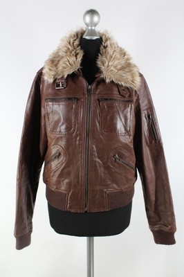 Colours of The World braune Bomber-Jacke Gr.38/40 Top Zustand