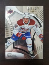 Cole Caufield 2021-22 Upper Deck Allure #101 Rookie Card . rookie card picture