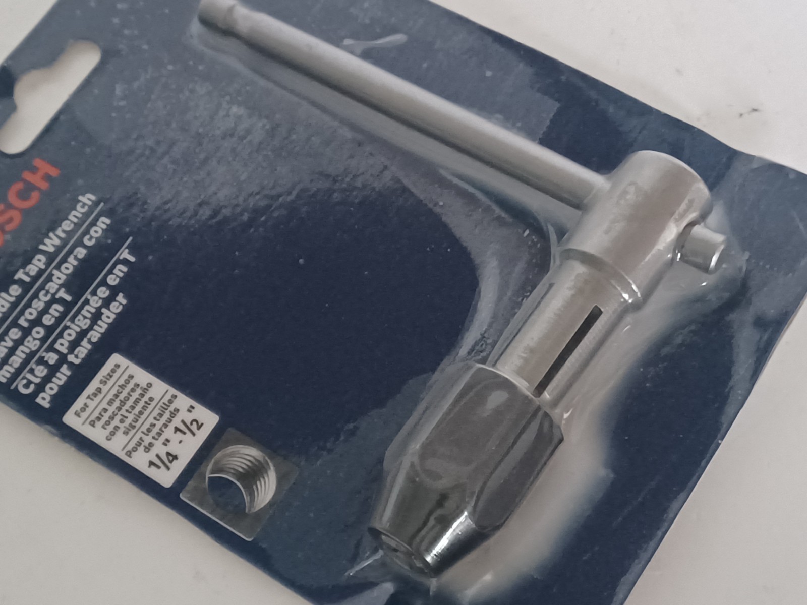 Bosch BTH1412 T-Handle Tap Wrench 1/4" -1/2"