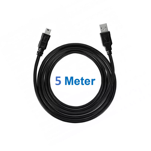 1m 2m 3m 5m MINI USB Cable Sync & Charging Lead Type A to 5 Pin B Phone Charger - Picture 14 of 14
