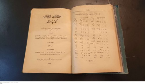 Arabisches antikes Literaturbuch al-Sinaatayn P 1902 Original - Bild 3 von 14