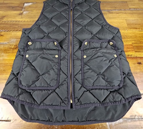 J Crew Down Filled Puffer Vest Womens M Excursion Full Zip Outdoor Hiking - Picture 2 of 10