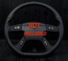  Custom Steering Wheel GMC Sierra Tahoe Silverado Suburban Trailblazer 2003+