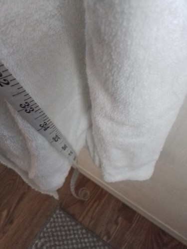 One Betsey Johnson Loop Terry BRIDAL WHITE Robe Large Mrs I DO! Honeymoon Vaca - Picture 8 of 13