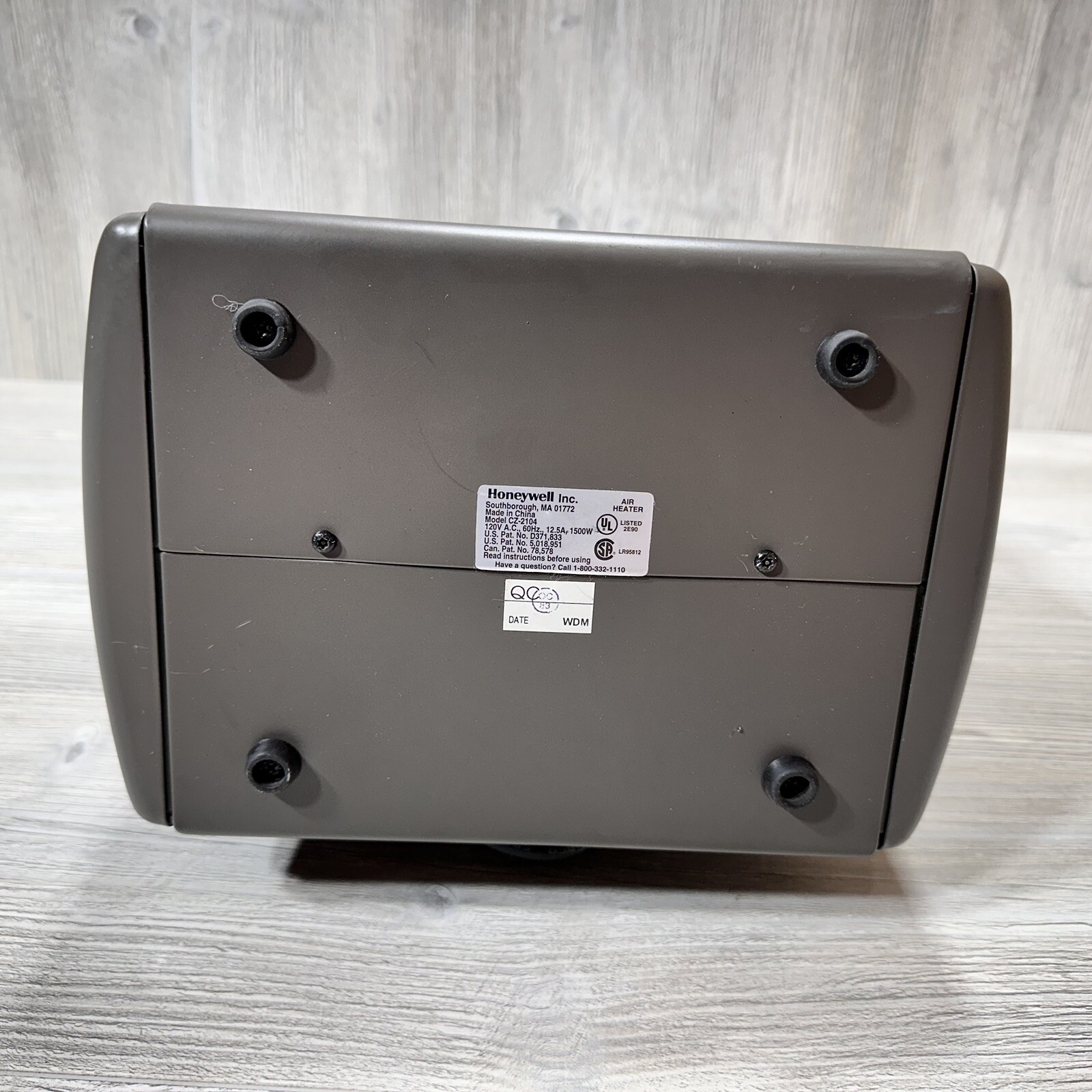 Honeywell Heat Giant Heavy Duty Fan Heater Hot u0026amp; Cool 1500W Metal  Casing CZ-2104 | eBay