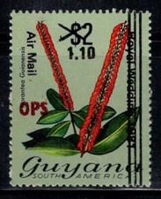 Guyana 1982 Mi. A 32 Neuf ** 100% Poste aérienne service 1,10 $ sur 2 $, OPS
