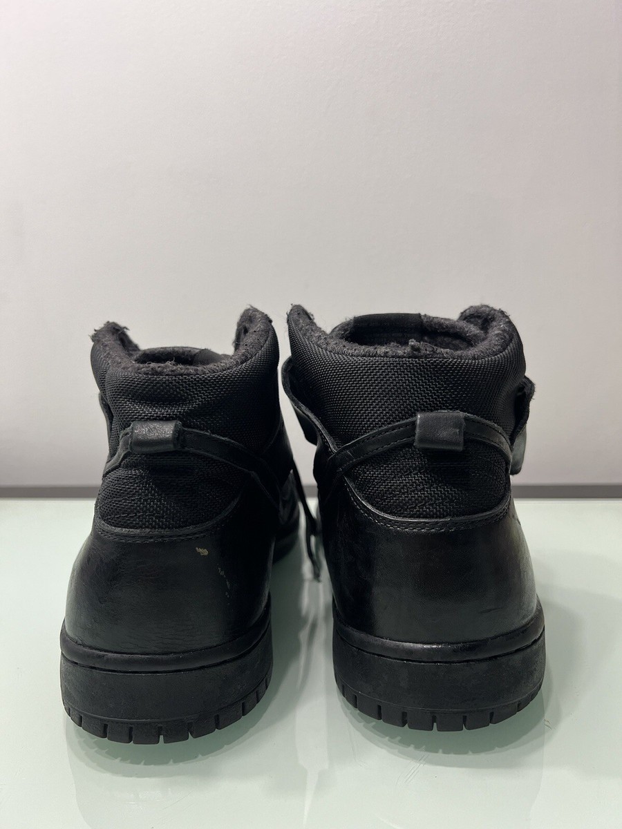 Nike SB Zoom Dunk High Pro Bota Shoes 923110 001 Triple