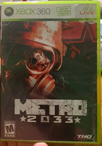 Metro 2033 (Microsoft Xbox 360, 2010) CIB Complete- May Need Buffed