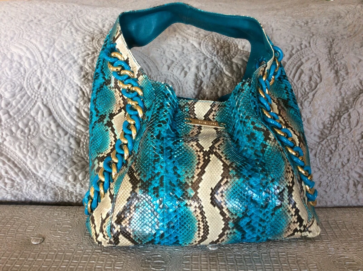 Michael kors snakeskin hobo bag clearance