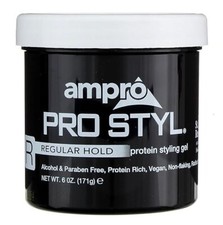 Ampro Pro Styl Protein Styling Gel - Regular Hold - 6 oz Hair Gel