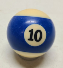 VTG Replacement Billiard Pool Ball 2 1/4" Diameter Standard  10 Stripe Blue
