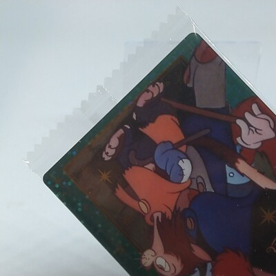 Honest John Gideon Pinocchio Disney Characters Wafer Trading Card