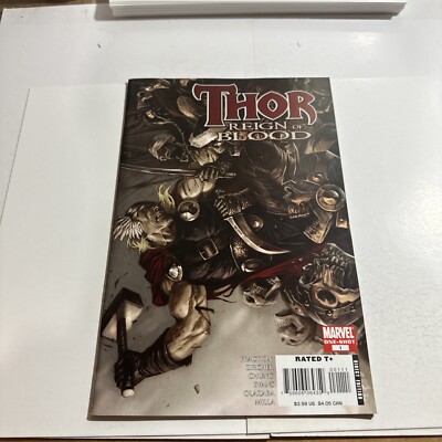 Thor Reign of Blood #1 Mid/high Grade  Marvel Comics 2008 Matt Fraction