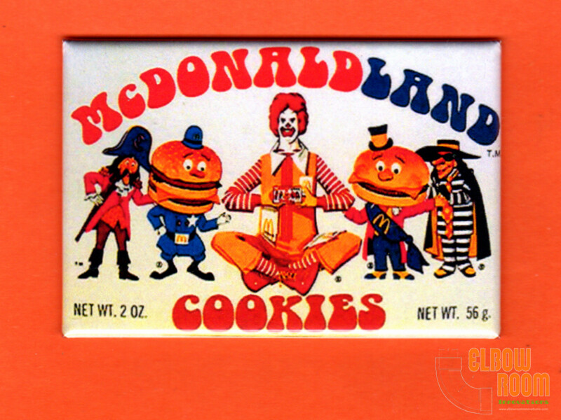 McDonaldland Cookies vintage box art 2x3" fridge/locker magnet | eBay