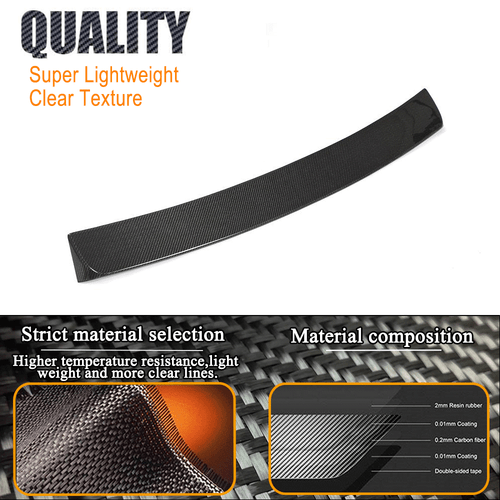 Passt für BMW F13 640i 650i M6 10UP Carbon Heckspoiler Heck Flügel Spoiler Lippe - Picture 8 of 12