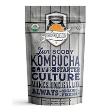 Jun Kombucha Starter Culture - USDA Certified Organic SCOBY  Starter Tea - Make