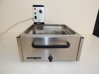 HAAKE MODEL D1 HEATED WATER BATH CIRCULATOR W/ W13 WATER BATH   (ETZ20)