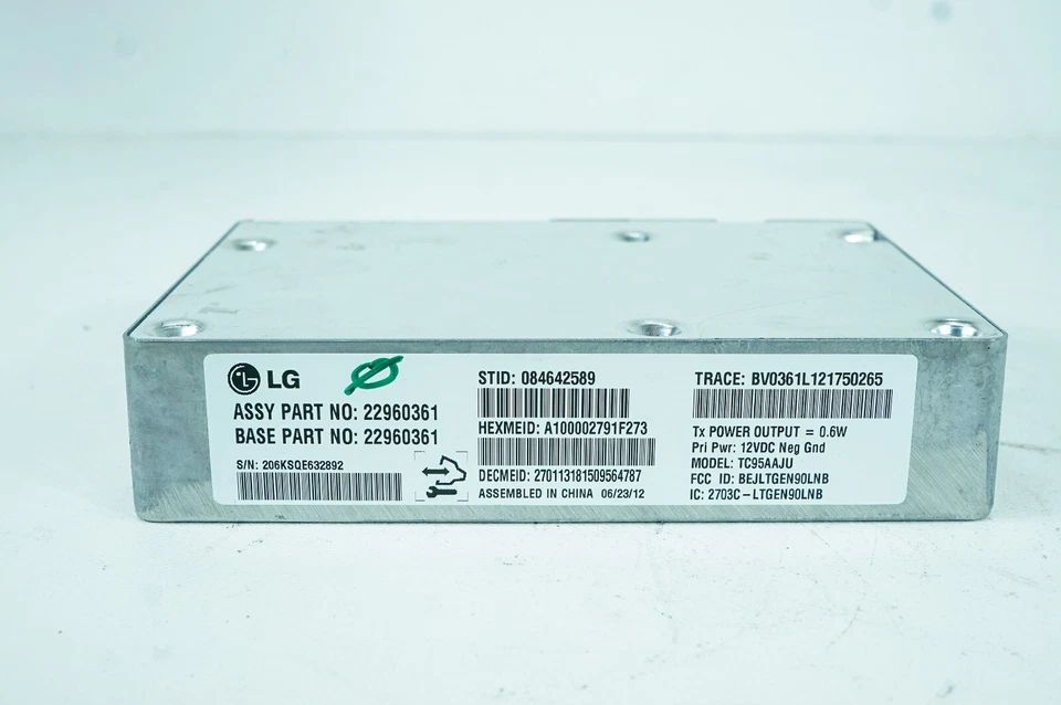 Оригинальный модуль управления связью для Cadillac XTS 13-17 22960361 5104 - Изображение 2 из 4