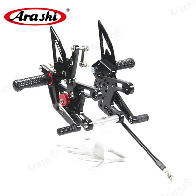 Arashi 2.0 Rearsets Foot Pegs For Kawasaki Ninja ZX10R ZX1000 2011 - 2015 2012