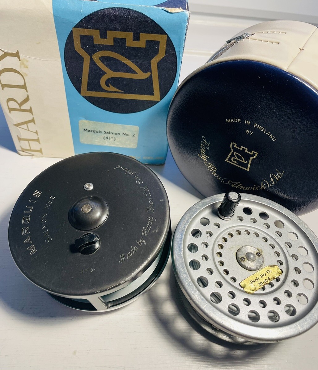 Hardy Marquis Salmon Number 2 Reel with Spare Spool two Spey Hardy Marquis Salmon Number 2 Reel with Spare Spool two Spey