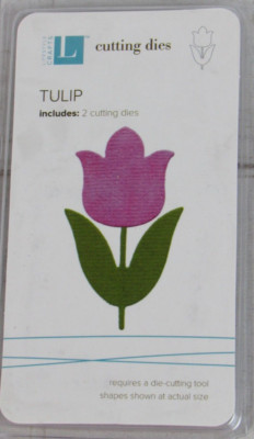 Lifestyle Crafts Tulip 2x2, 2 cutting dies set DD0055