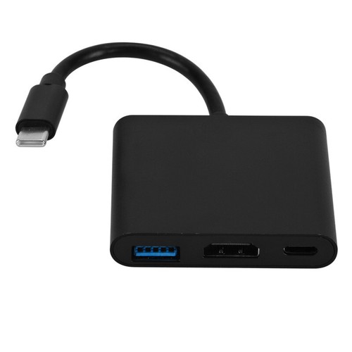 Adaptateur USB C HUB Type C vers USB HDMI 4K TV PD Samsung MacBook Air Pro PC 3 couleurs - Photo 8/10