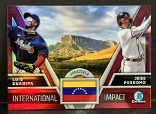 2024 Bowman Chrome Baseball Luis Guanipa / Jose Perdomo International Impact