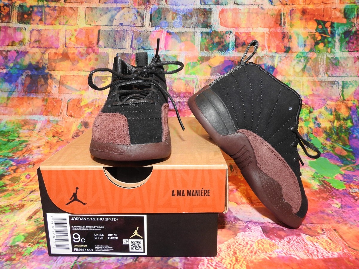Nike Air Jordan 12 x A Ma Maniere Retro SP Black/Black Nike Air Jordan 12 x A Ma Maniere Retro SP Black/Black
