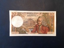  - 1969 France 10 Francs  Voltaire P 147 c 