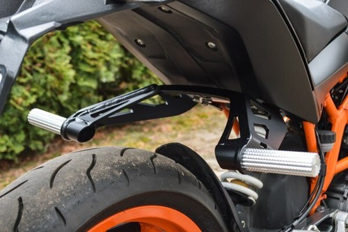 Rear Sets – Footrests Pegs Subcage KTM 390 Duke (2013-2016) Stunt - Picture 3 of 12