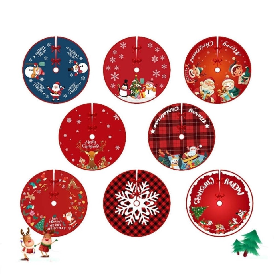 Christmas Tree Skirt Carpet Tree Bottom Cover Cloth Mat(004) eBay