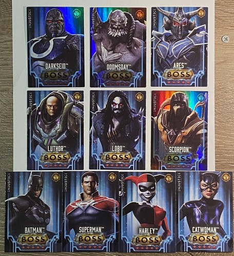 DC Injustice Arcade Cards Series 3 “Complete Set” 001-120 Non-Foil set - Picture 10 of 10