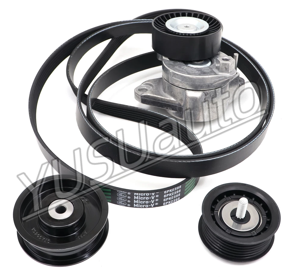 OEM Gates Belt Drive Kit 2722000070 For Mercedes-Benz C350 E350 E550 GLK350 - Image 4 of 4