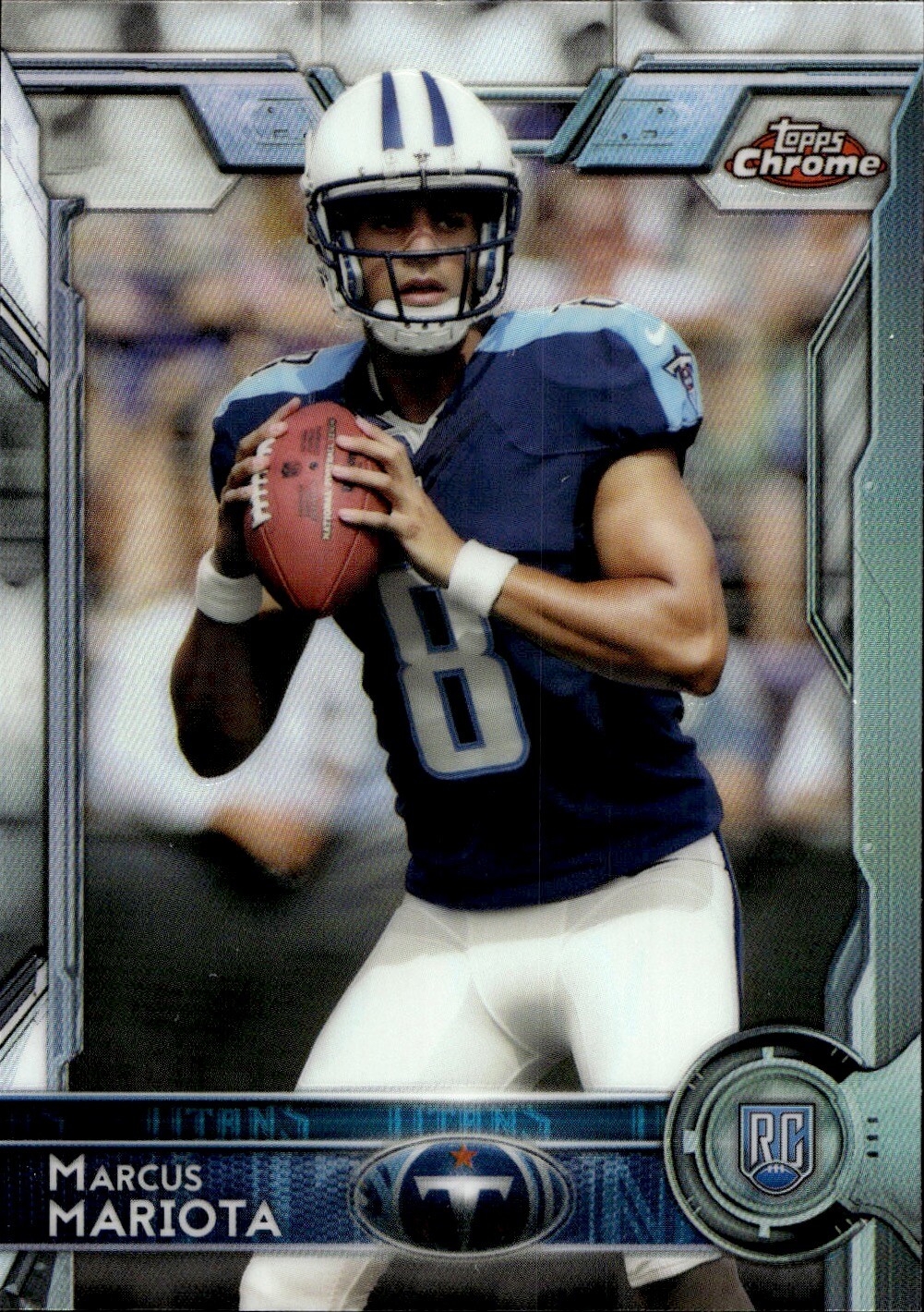 2015 Topps Chrome #150 Marcus Mariota Refractor Near mint or better