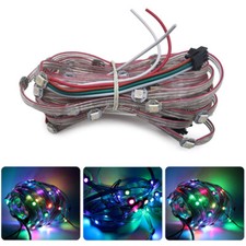WS2812B RGB LED Module String Panel Pre-soldered on Heatsink with 9cm Wire 50PCS