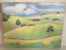 Gail Beutel The Calm Before The Storm Impressionism Painting 2011 Unframed 16x20