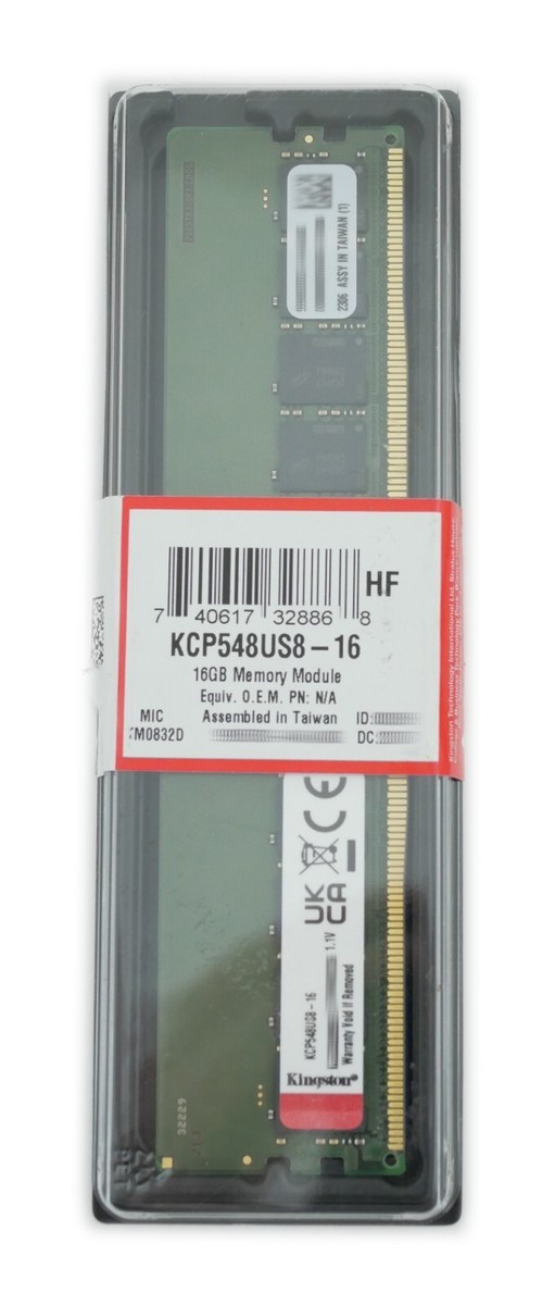 メモリー KINGSTON PULSE DDR5 16GB Kingston Fury Beast KF552C40BB-16 / X1XJ4R-HYM-A / Dell
