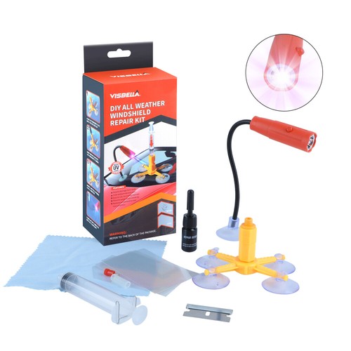 Glas Repair Kit Auto Windschutzscheiben Reparatur SATZ KFZ Scheiben Steinschlag - Bild 18 von 26
