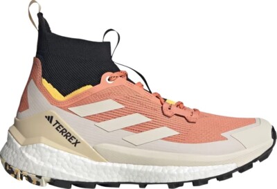 Sz 12.5- Adidas Men s Terrex Free Hiker 2 Hiking Shoe, Coral Fusion/Wonder White