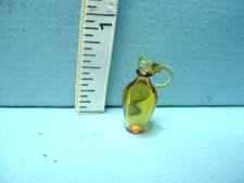 Miniature Glass Pitcher (amber) #HB430 Bright Delights 1/12th Scale