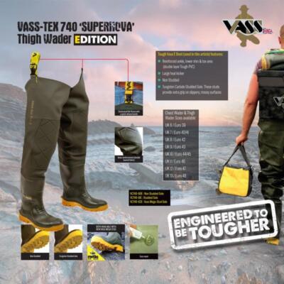 Vass-Tex 740 SuperNova Thigh Wader / Fishing