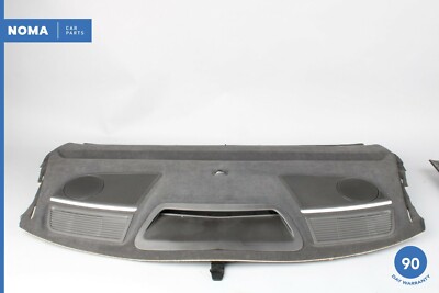 10-15 Jaguar XJ X351 Rear Parcel Shelf Trim Panel w/ Grilles & Harness PVJ OEM
