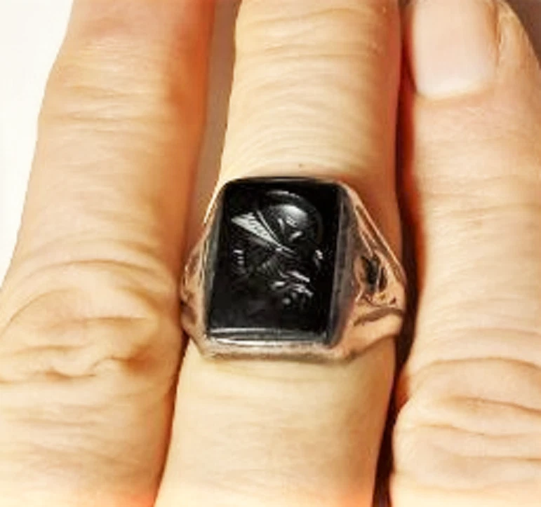 Antique roman soldier ring deals