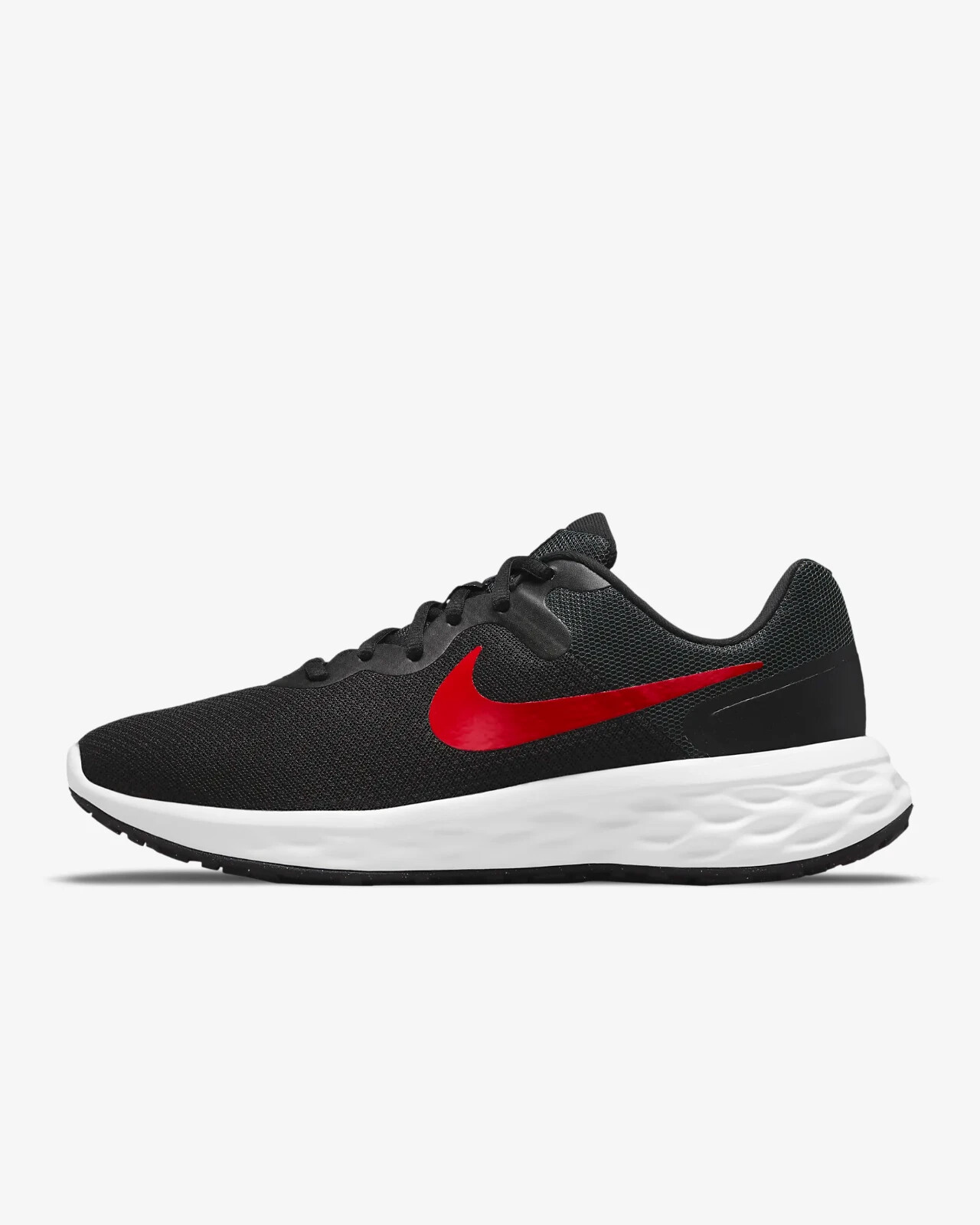 Nike Revolution 6 NN DC3728 005 Black/University Red New Men