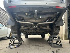 Range Rover L322 stainless steel exhaust ,back box delete,TD6,TDV8,V8, 2.5"